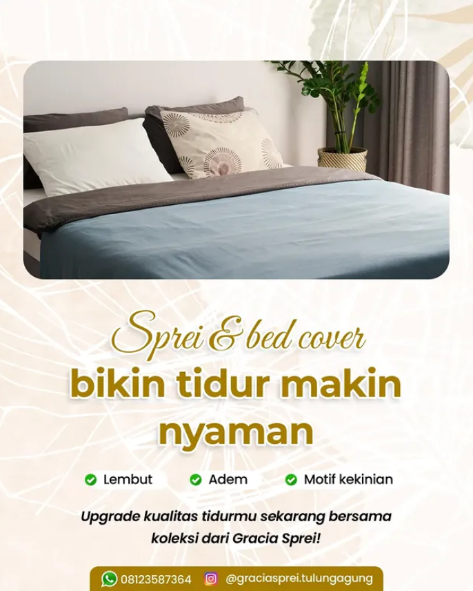 <p>Mimpi indah berawal dari tempat tidur yang nyam